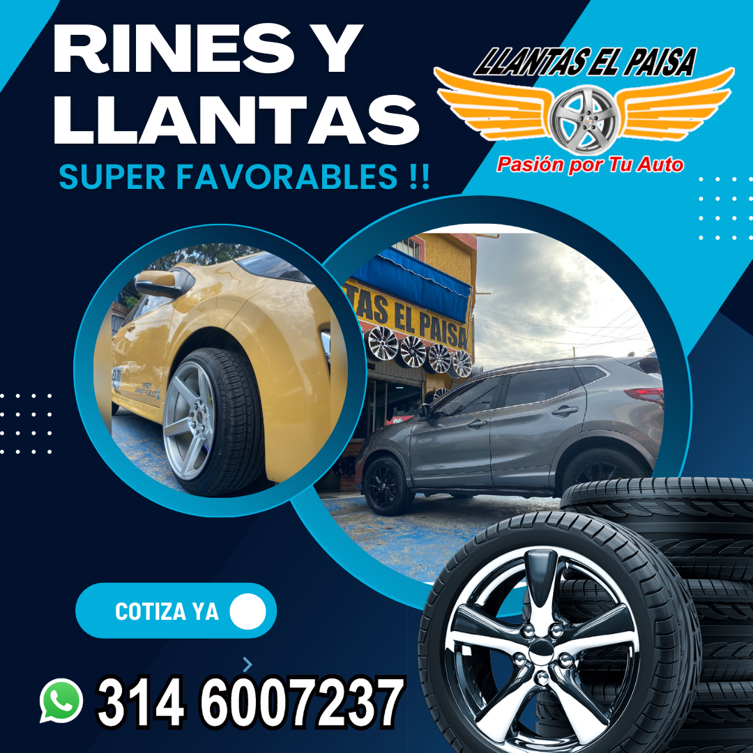 Llantas y rines cali